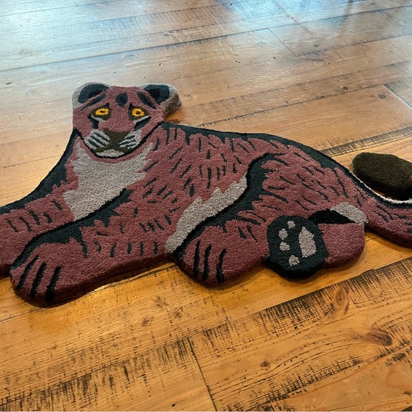 Tiger Lion Rug - Picture 3 of 10